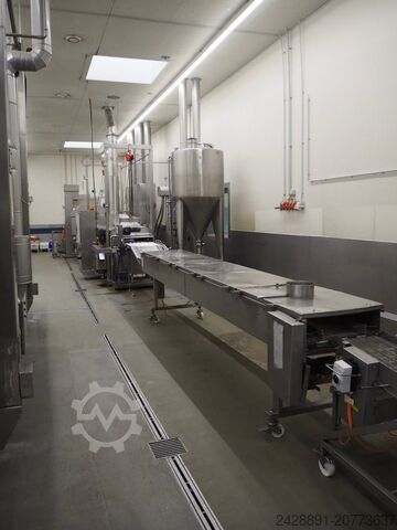 Linie til formning, panering og stegning GEA, Stork, Koppens LFT (R), MultiFormer 400, RotoCrumb TRC