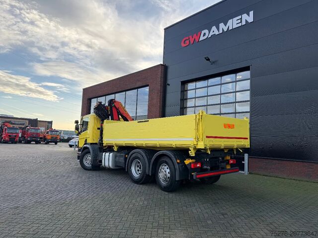 3-sided tipper Scania P360 6x2 3 zijdige Kipper/ Palfinger PK 18002-E...