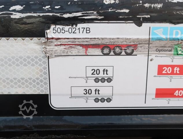 Swap body semitrailer D-Tec VCC-01 FT LS S Flexi Multi ADR 20-45 Fuss