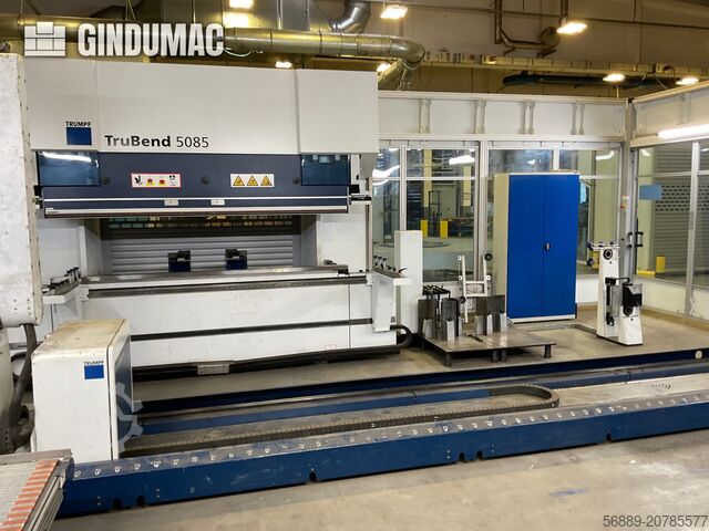 Press Brake TRUMPF TruBend Cell 500 TRUBEND Cell 5000 with TruBend 5085 extended version and BendMaster 60