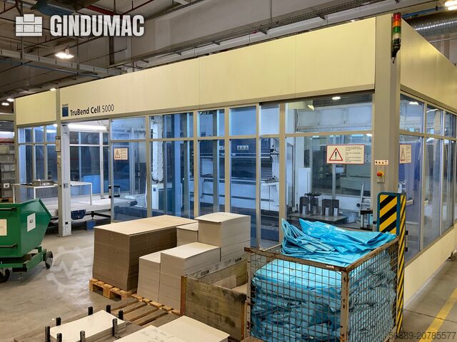 Press Brake TRUMPF TruBend Cell 500 TRUBEND Cell 5000 with TruBend 5085 extended version and BendMaster 60