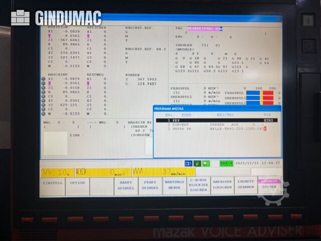 Turn-Mill Centre Mazak Integrex 200 IV ST