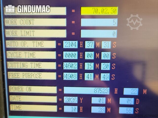 Horizontal Machining Centre MORI SEIKI NH-5000 40