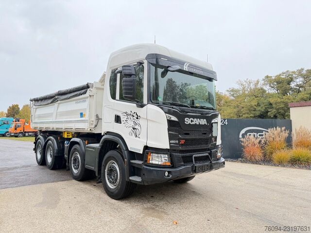 Kiper kamion SCANIA 460 G XT 8x4 MEILLER Kipper Bordmatik