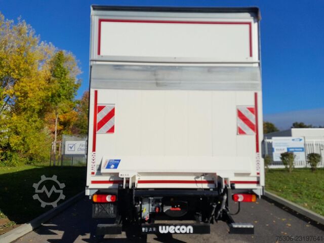 Camión plataforma con toldo DAF FA XB 290 16t Curtainsider Wecon