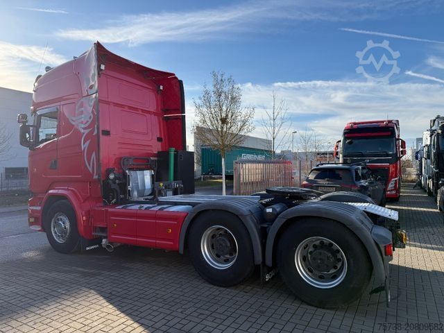 Tung lastbil SCANIA R580 6x4/Retarder/AP Achse/VOLLLUFT/GZG:80000 KG