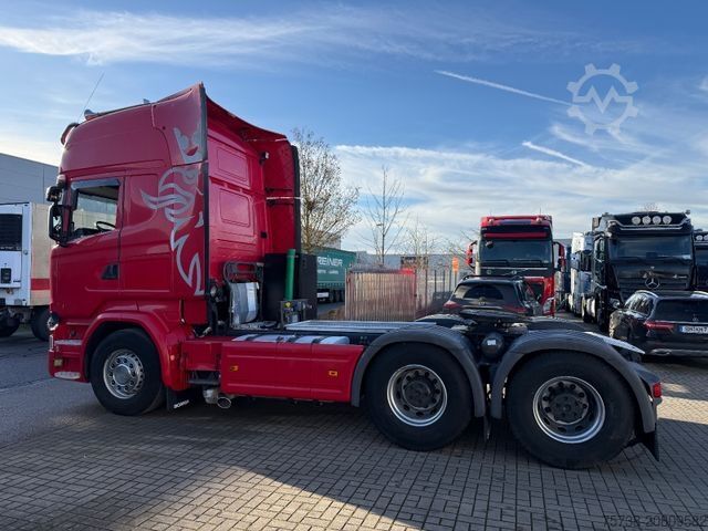 Tung lastbil SCANIA R580 6x4/Retarder/AP Achse/VOLLLUFT/GZG:80000 KG