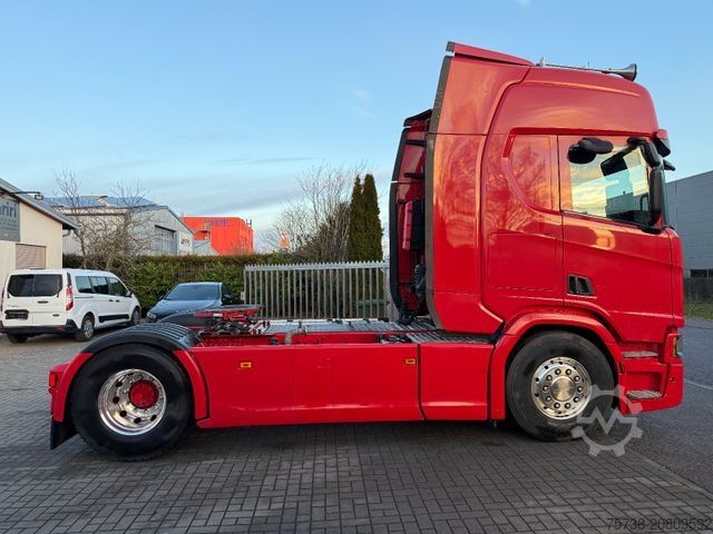 Hazardous materials truck SCANIA R500 /Retarder/Kompressor/ADR Gefahrgut/VOLLLUFT