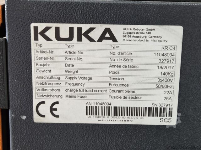 Industrieroboter KUKA R1610 KRC4