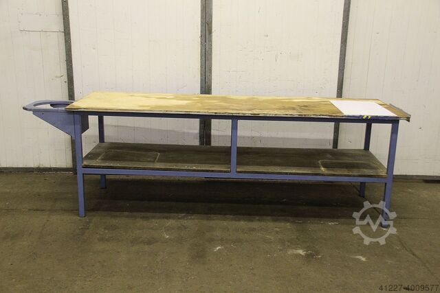 Werkbank Stahl 2420/795/H850 mm