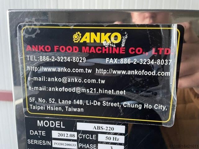 Automatische deegroller ANKO ABS 220
