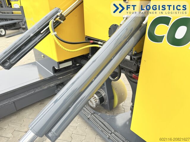 Carretilla retráctil de 4 vías Combilift C3000STE TRIPLEX WIDE POSITIONER CABIN