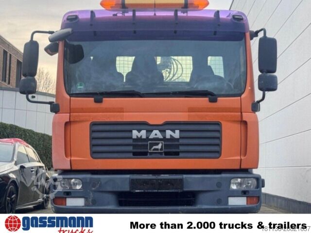 Furgón volquete MAN TGL 8.180 4x2 BB, 2x AHK, Heckkran Hiab XS 066