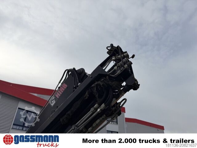 Transporter mit Kipper MAN TGL 8.180 4x2 BB, 2x AHK, Heckkran Hiab XS 066