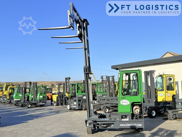Carretilla retráctil de 4 vías Combilift C5000L GAS DUPLEX 4100 POSITIONER CABIN