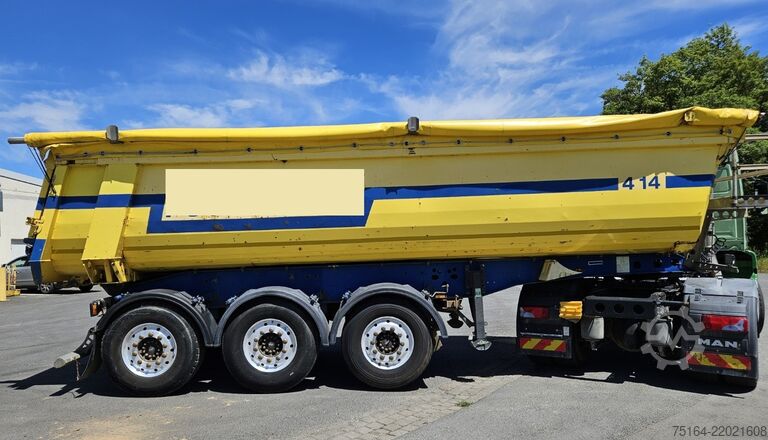 Naczepa wywrotka Schmitz Cargobull SKI 24 SL 06-7.2 Stahlrundmulde