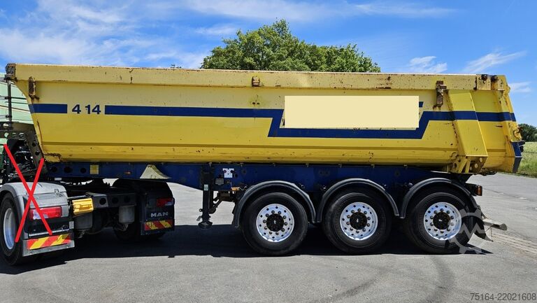 Naczepa wywrotka Schmitz Cargobull SKI 24 SL 06-7.2 Stahlrundmulde