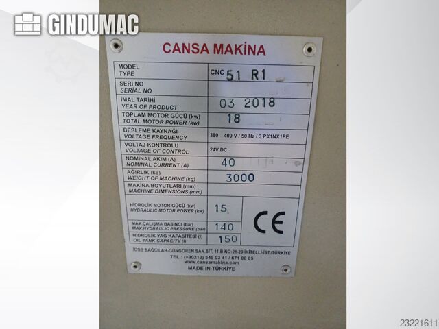 CANSA CNC 51 R1 CANSA CNC 51 R1