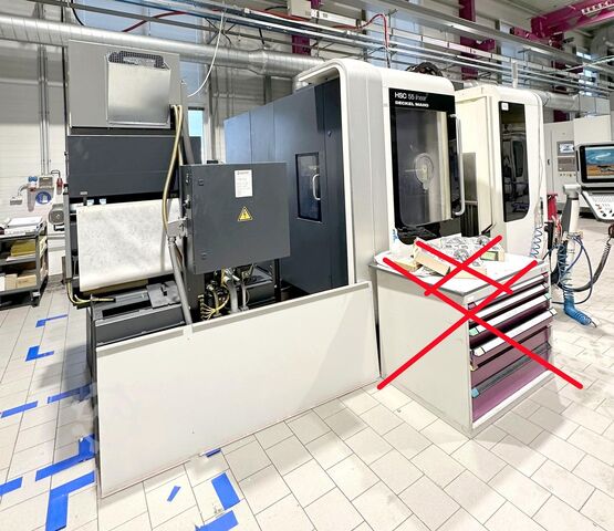 5-akse bearbejdningscenter DMG HSC 55 linear