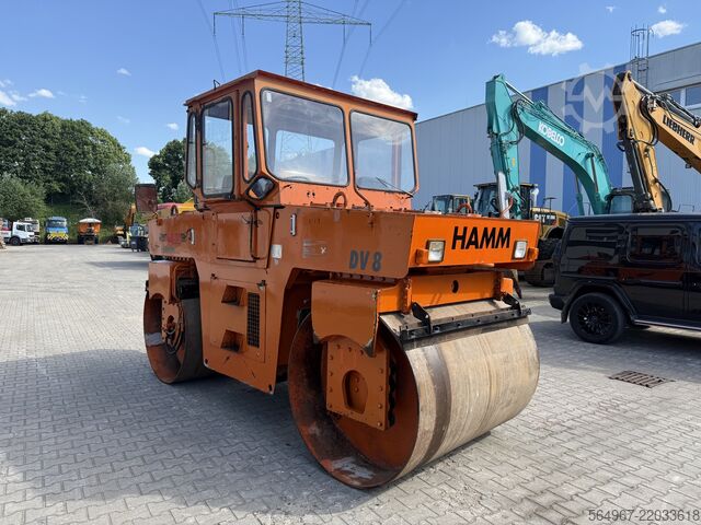 Tandemvält Hamm DV8.21 Tandemwalze Kantenschneider