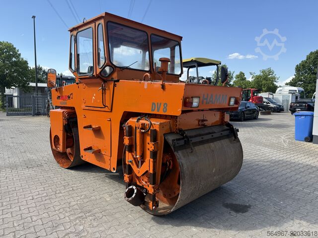 Tandemvält Hamm DV8.21 Tandemwalze Kantenschneider