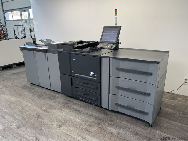 Impressora digital Konica Minolta AccurioPress 6120 incl. finisher, paper deck