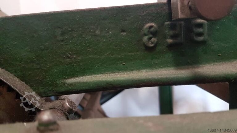 Antieke vouwmachine Brehmer 1/504