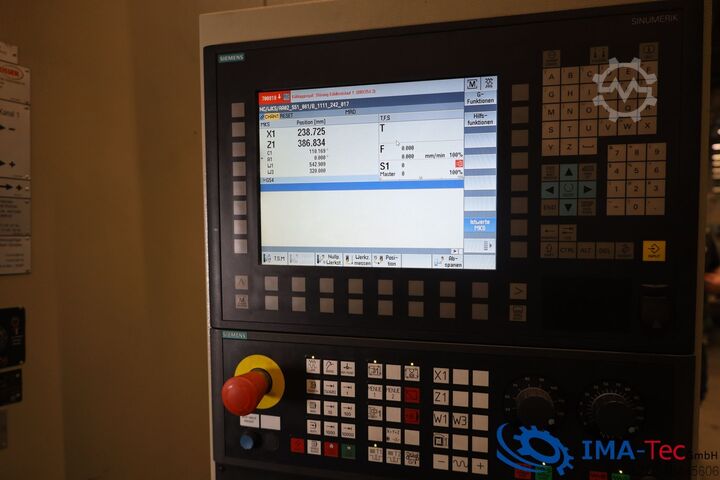 CNC Draaibank J.G. WEISSER SÖHNE Werkzeugmaschinenfab UNIVERTOR AS90/400R RT