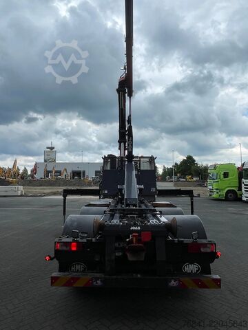 Crane truck DAF CF 85.480 CF 85.480 8x2 Haakarm + HMF 2320K5-RCS