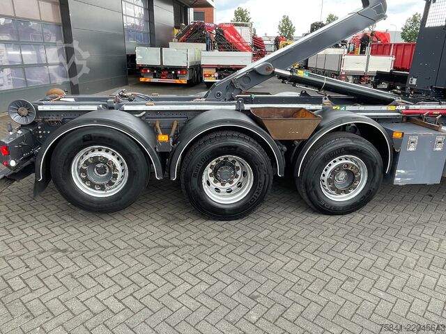 Crane truck DAF CF 85.480 CF 85.480 8x2 Haakarm + HMF 2320K5-RCS