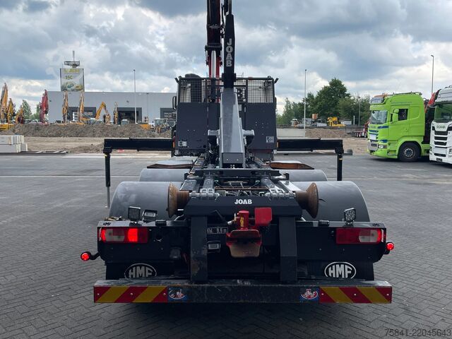 Crane truck DAF CF 85.480 CF 85.480 8x2 Haakarm + HMF 2320K5-RCS
