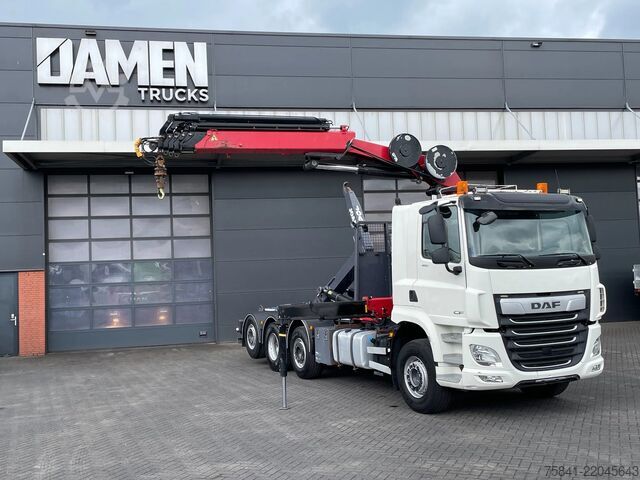 Jeřábové vozidlo DAF CF 85.480 CF 85.480 8x2 Haakarm + HMF 2320K5-RCS
