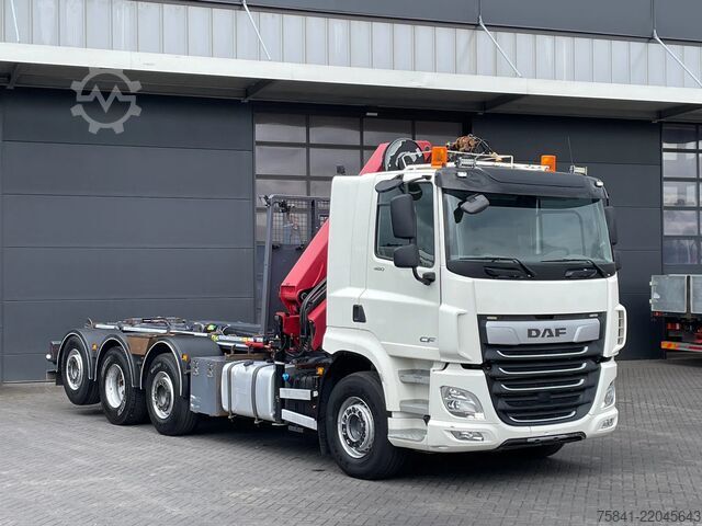 Jeřábové vozidlo DAF CF 85.480 CF 85.480 8x2 Haakarm + HMF 2320K5-RCS