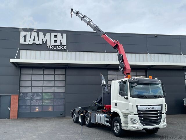 Jeřábové vozidlo DAF CF 85.480 CF 85.480 8x2 Haakarm + HMF 2320K5-RCS