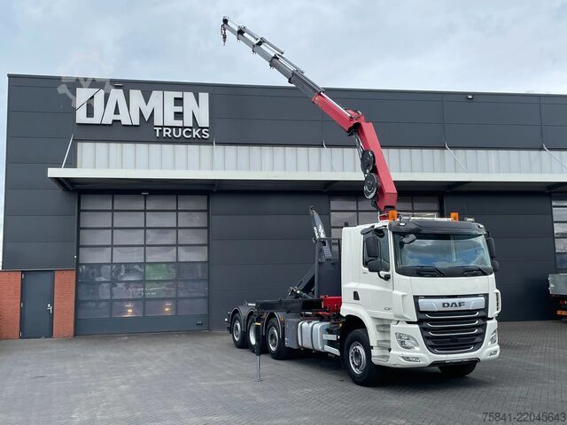 Jeřábové vozidlo DAF CF 85.480 CF 85.480 8x2 Haakarm + HMF 2320K5-RCS