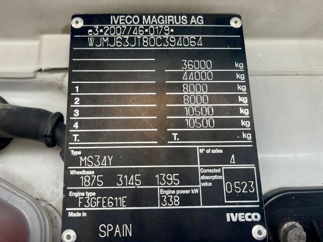 Iveco Stralis 460 X-Way – retarder, priključno vratilo, međuosovinsko rastojanje 5,00 m, MVI2158 Iveco Stralis 460 X-Way Retarder, PTO,  wheelbasis 5.00m