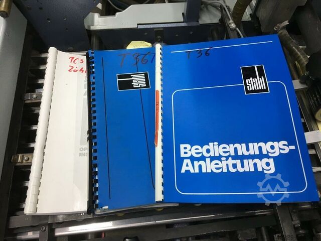 Buckle plate folder Stahl T 36/4X