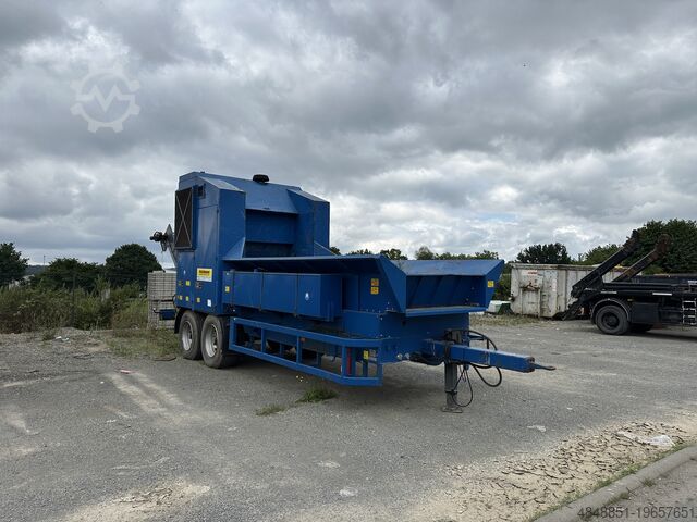 Mobile shredding plant Husmann HFG 5