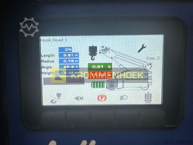 Mini crane Valla V 110 R