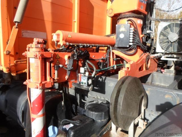 Camion benne MERCEDES-BENZ 1833 K/ Kran ATLAS/ 105000 KM