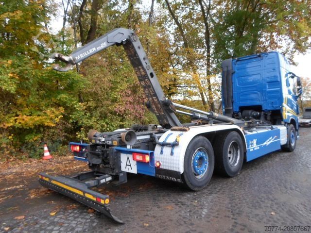 Roll-off tipper truck VOLVO FH 500/ Lenkachse/Meiller Abroller