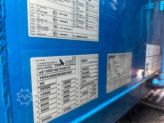 Standaard trekker DAF XF 530*ALCOA*STANDKLIMA*STAS SCHUBBODEN*LEDER*