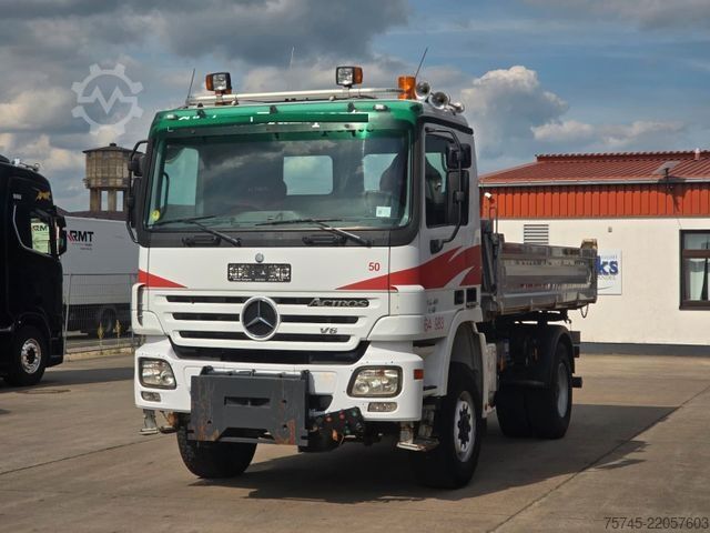 Třístranný sklápěč MERCEDES-BENZ ACTROS 1841 * 4X4-HYDRO * BORDMATIK *  MEILER