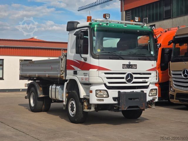 Třístranný sklápěč MERCEDES-BENZ ACTROS 1841 * 4X4-HYDRO * BORDMATIK *  MEILER