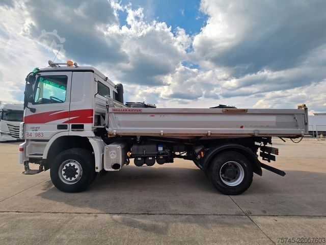 Třístranný sklápěč MERCEDES-BENZ ACTROS 1841 * 4X4-HYDRO * BORDMATIK *  MEILER