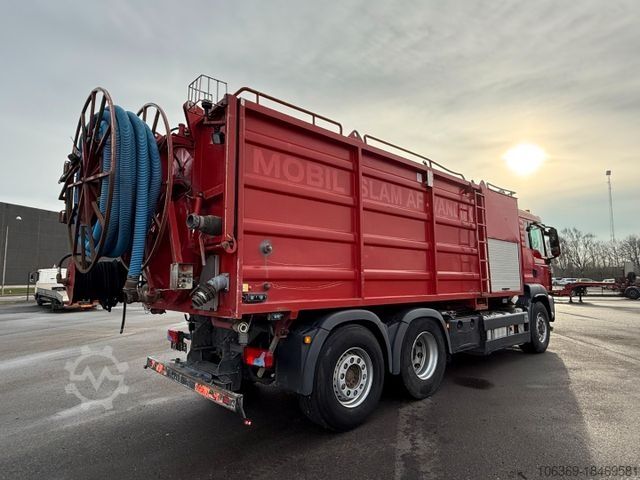 Vacuümtankwagen MAN TGS 28.360 6x4H*4 Hydrodrive/Moos KSA VacuDrain