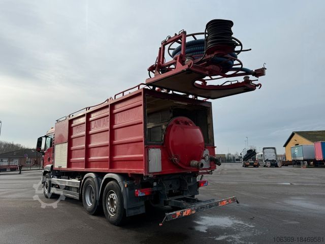 Vacuümtankwagen MAN TGS 28.360 6x4H*4 Hydrodrive/Moos KSA VacuDrain