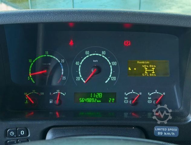 Skříňový nákladní automobil SCANIA P230 EURO 3 AIRCO MANUAL GEARBOX VAN BEURDEN ISO