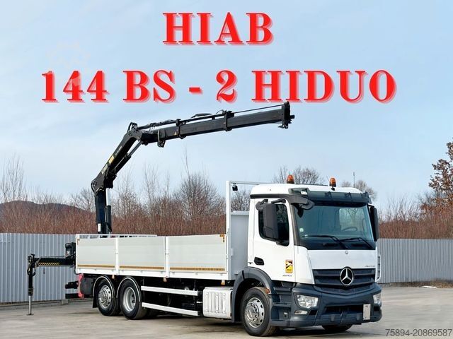 Żuraw samochodowy MERCEDES-BENZ ANTOS 2545* HIAB 144 BS - 2 HIDUO /FUNK