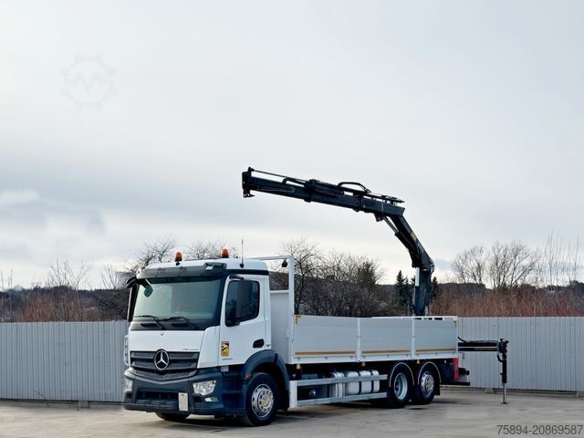 Żuraw samochodowy MERCEDES-BENZ ANTOS 2545* HIAB 144 BS - 2 HIDUO /FUNK